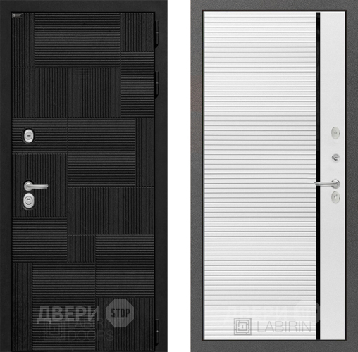 Дверь Лабиринт (LABIRINT) Pazl 22 Белый софт в Павловском Посаде