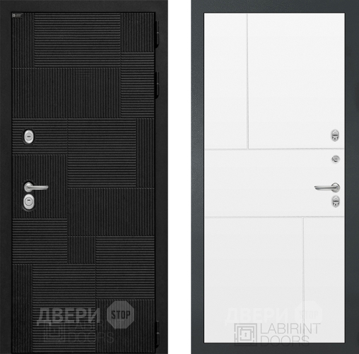 Дверь Лабиринт (LABIRINT) Pazl 21 Белый софт в Павловском Посаде