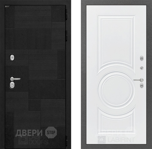 Дверь Лабиринт (LABIRINT) Pazl 23 Белый софт в Павловском Посаде
