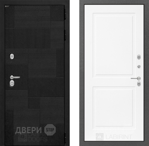 Дверь Лабиринт (LABIRINT) Pazl 11 Белый софт в Павловском Посаде