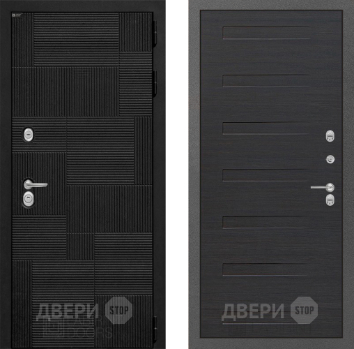 Входная металлическая Дверь Лабиринт (LABIRINT) Pazl 14 Эковенге поперечный в Павловском Посаде