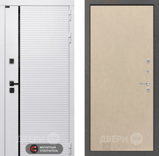 Входная металлическая Дверь Лабиринт (LABIRINT) Royal 05 Венге светлый в Павловском Посаде