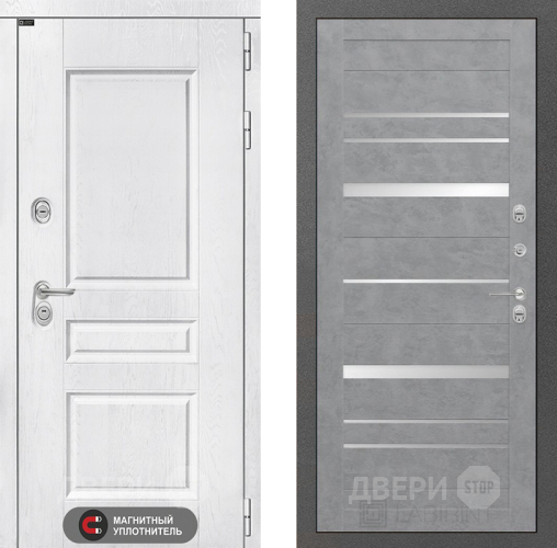 Дверь Лабиринт (LABIRINT) Versal 20 Бетон светлый в Павловском Посаде
