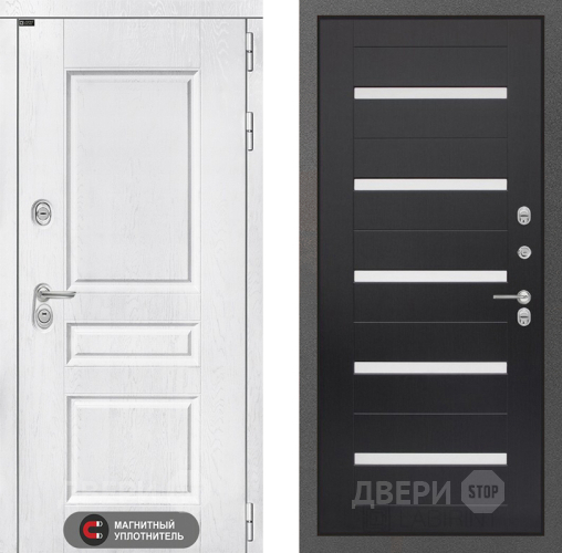 Входная металлическая Дверь Лабиринт (LABIRINT) Versal 01 Венге в Павловском Посаде