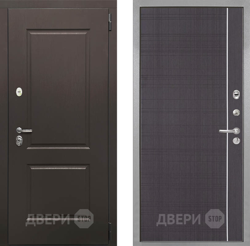 Входная металлическая Дверь Интекрон (INTECRON) Кампо В-07 с молдингом Венге в Павловском Посаде