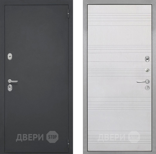 Входная металлическая Дверь Интекрон (INTECRON) Гектор ФЛ-316 Белый ясень в Павловском Посаде