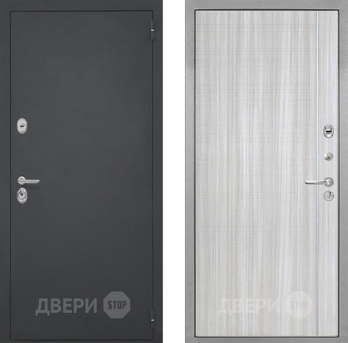 Входная металлическая Дверь Интекрон (INTECRON) Гектор В-07 с молдингом Сандал белый в Павловском Посаде