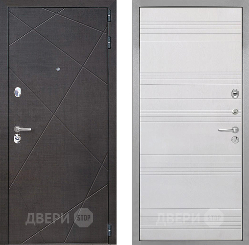 Входная металлическая Дверь Интекрон (INTECRON) Сенатор Лучи ФЛ-316 Белый ясень в Павловском Посаде