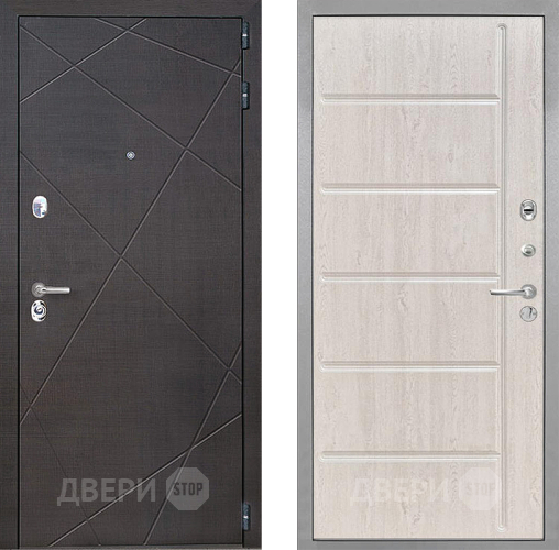 Входная металлическая Дверь Интекрон (INTECRON) Сенатор Лучи ФЛ-102 Сосна белая в Павловском Посаде