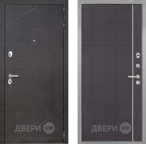 Входная металлическая Дверь Интекрон (INTECRON) Сенатор Лучи В-07 с молдингом Венге в Павловском Посаде