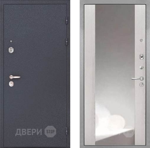 Дверь Интекрон (INTECRON) Колизей ФЛЗ-516 Зеркало Сосна белая в Павловском Посаде