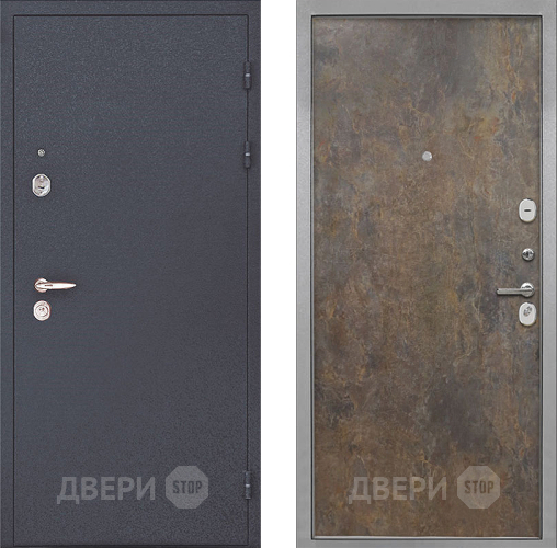 Входная металлическая Дверь Интекрон (INTECRON) Колизей Гладкая Гранж в Павловском Посаде