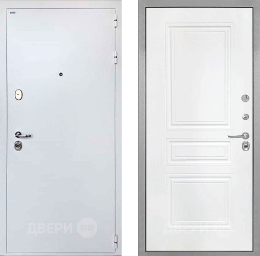 Дверь Интекрон (INTECRON) Колизей White ФЛ-243 Белый матовый в Павловском Посаде