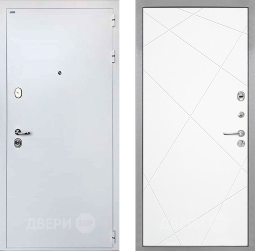 Входная металлическая Дверь Интекрон (INTECRON) Колизей White Лучи-М Софт милк в Павловском Посаде