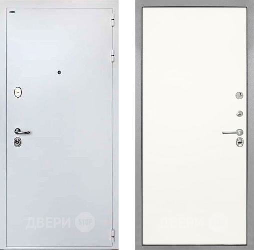 Входная металлическая Дверь Интекрон (INTECRON) Колизей White Гладкая Слоновая кость в Павловском Посаде