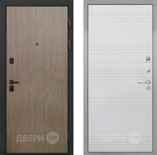 Дверь Интекрон (INTECRON) Профит Black Венге Коричневый ФЛ-316 Белый ясень в Павловском Посаде