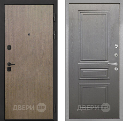 Дверь Интекрон (INTECRON) Профит Black Венге Коричневый ФЛ-243 Графит вуд дуб в Павловском Посаде