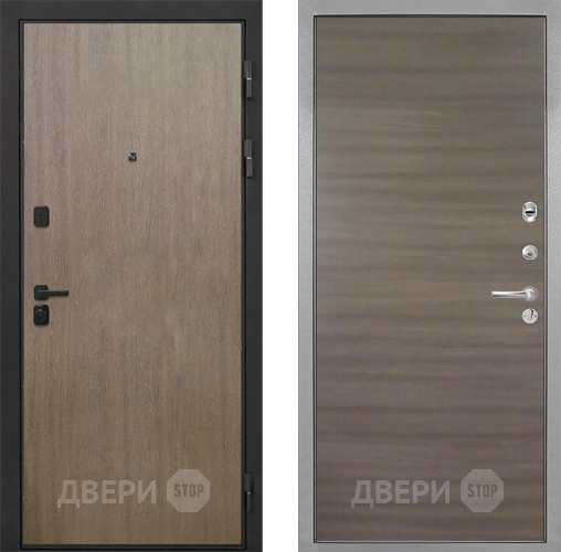 Входная металлическая Дверь Интекрон (INTECRON) Профит Black Венге Коричневый Гладкая Дуб тоскано поперечный в Павловском Посаде