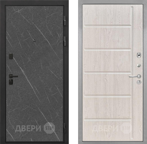 Дверь Интекрон (INTECRON) Профит Black Гранит Лава Оникс ФЛ-102 Сосна белая в Павловском Посаде