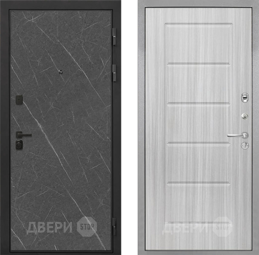 Дверь Интекрон (INTECRON) Профит Black Гранит Лава Оникс ФЛ-39 Сандал белый в Павловском Посаде