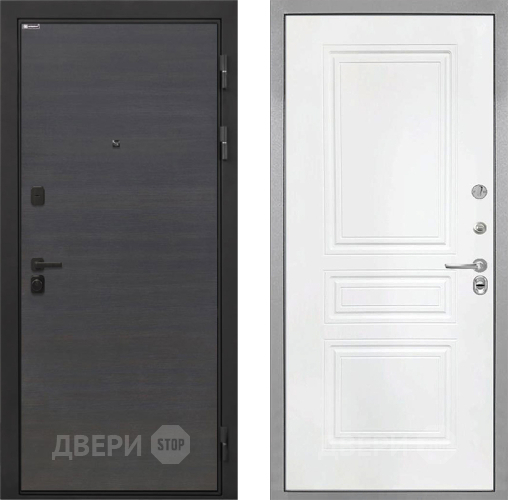 Дверь Интекрон (INTECRON) Профит Black Эковенге ФЛ-243 Белый матовый в Павловском Посаде