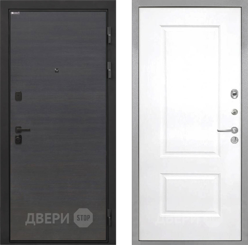 Входная металлическая Дверь Интекрон (INTECRON) Профит Black Эковенге Альба Роял Вуд белый в Павловском Посаде