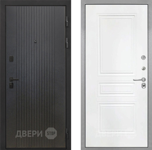 Дверь Интекрон (INTECRON) Профит Black ФЛ-295 ФЛ-243 Белый матовый в Павловском Посаде
