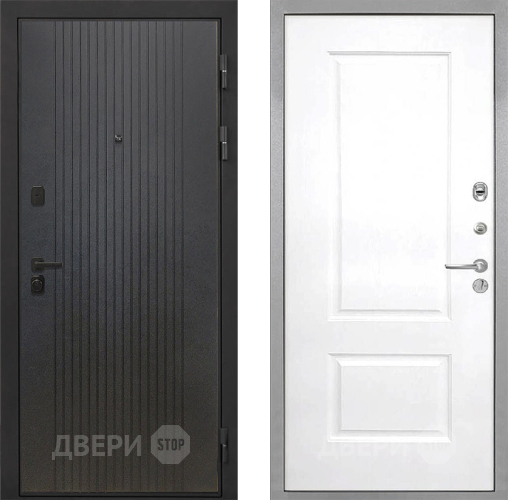 Входная металлическая Дверь Интекрон (INTECRON) Профит Black ФЛ-295 Альба Роял Вуд белый в Павловском Посаде