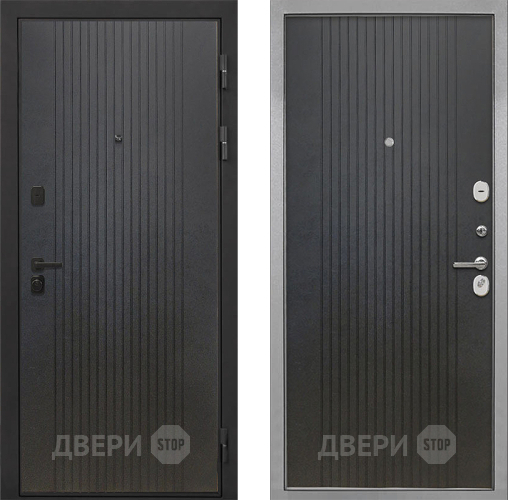 Дверь Интекрон (INTECRON) Профит Black ФЛ-295 ФЛ-295 Лофт черный в Павловском Посаде