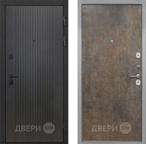 Дверь Интекрон (INTECRON) Профит Black ФЛ-295 Гладкая Гранж в Павловском Посаде