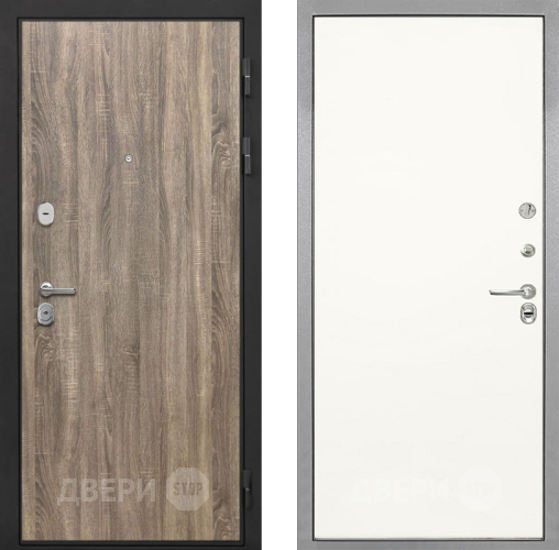 Дверь Интекрон (INTECRON) Гектор Дуб Турин Гладкая Слоновая кость в Павловском Посаде