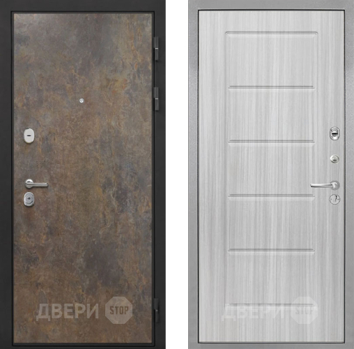 Входная металлическая Дверь Интекрон (INTECRON) Гектор Гранж ФЛ-39 Сандал белый в Павловском Посаде