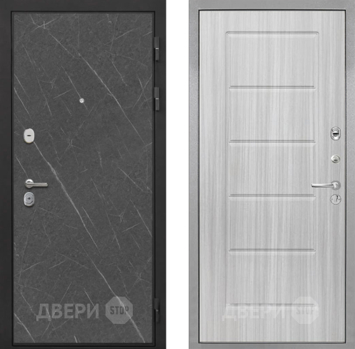 Входная металлическая Дверь Интекрон (INTECRON) Гектор Гранит Лава Оникс ФЛ-39 Сандал белый в Павловском Посаде