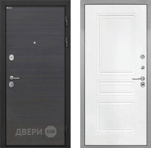 Дверь Интекрон (INTECRON) Гектор Эковенге ФЛ-243 Белый матовый в Павловском Посаде