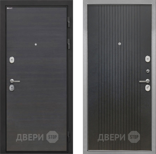 Входная металлическая Дверь Интекрон (INTECRON) Гектор Эковенге ФЛ-295 Лофт черный в Павловском Посаде