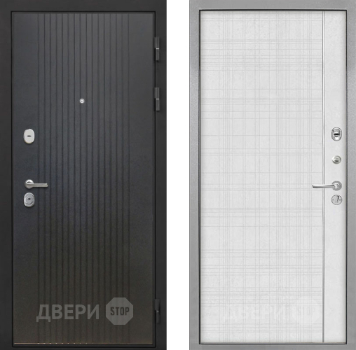 Входная металлическая Дверь Интекрон (INTECRON) Гектор ФЛ-295 В-07 с молдингом Лофт белый в Павловском Посаде