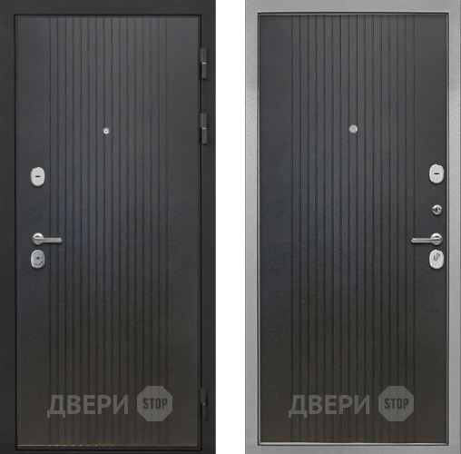 Входная металлическая Дверь Интекрон (INTECRON) Гектор ФЛ-295 ФЛ-295 Лофт черный в Павловском Посаде