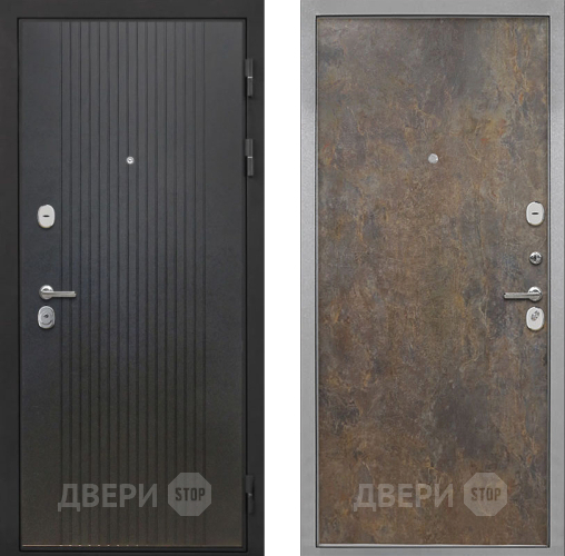 Входная металлическая Дверь Интекрон (INTECRON) Гектор ФЛ-295 Гладкая Гранж в Павловском Посаде
