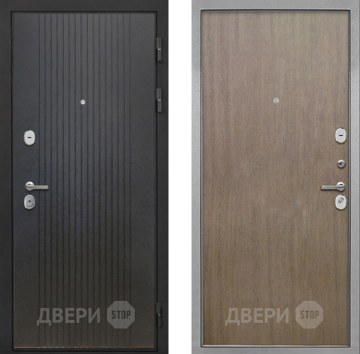 Входная металлическая Дверь Интекрон (INTECRON) Гектор ФЛ-295 Гладкая шпон Венге коричневый в Павловском Посаде