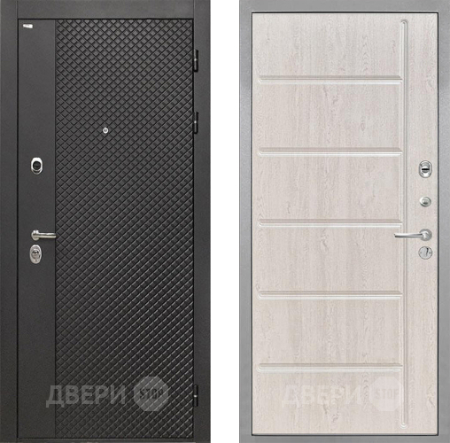 Дверь Интекрон (INTECRON) Олимпия Black 4К ФЛ-102 Сосна белая в Павловском Посаде