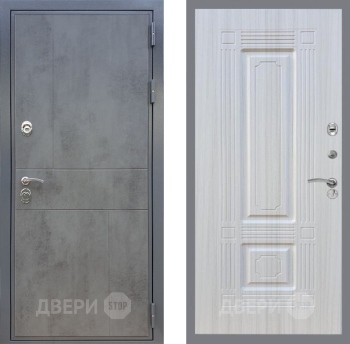 Входная металлическая Дверь Рекс (REX) ФЛ-290 FL-2 Сандал белый в Павловском Посаде