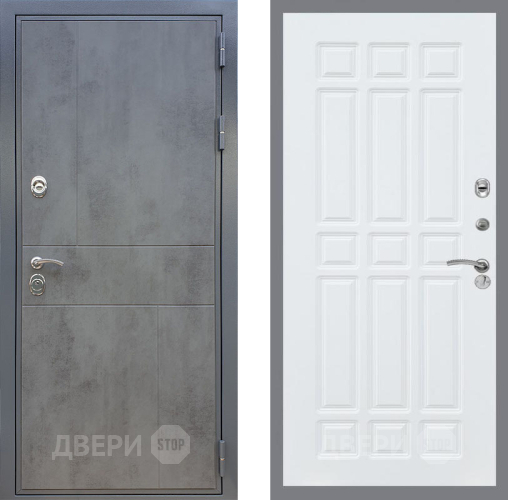 Входная металлическая Дверь Рекс (REX) ФЛ-290 FL-33 Силк Сноу в Павловском Посаде