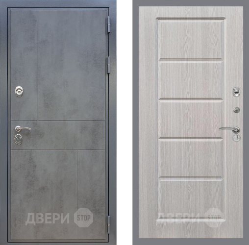 Входная металлическая Дверь Рекс (REX) ФЛ-290 FL-39 Беленый дуб в Павловском Посаде