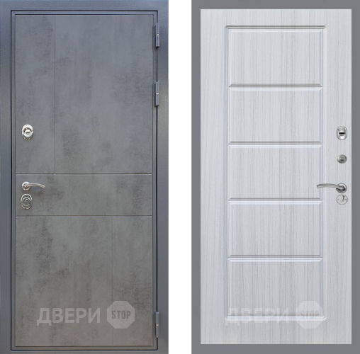 Входная металлическая Дверь Рекс (REX) ФЛ-290 FL-39 Сандал белый в Павловском Посаде