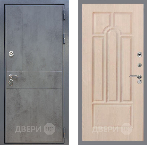 Входная металлическая Дверь Рекс (REX) ФЛ-290 FL-58 Беленый дуб в Павловском Посаде
