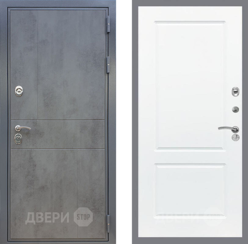 Входная металлическая Дверь Рекс (REX) ФЛ-290 FL-117 Силк Сноу в Павловском Посаде