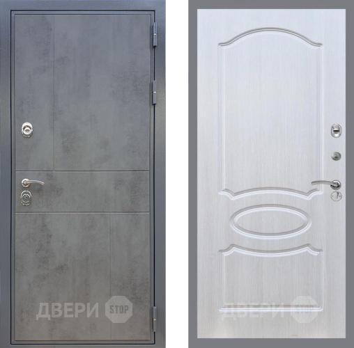 Входная металлическая Дверь Рекс (REX) ФЛ-290 FL-128 Лиственница беж в Павловском Посаде