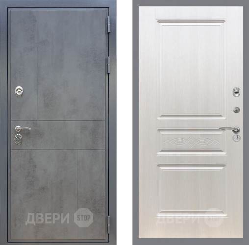 Входная металлическая Дверь Рекс (REX) ФЛ-290 FL-243 Лиственница беж в Павловском Посаде