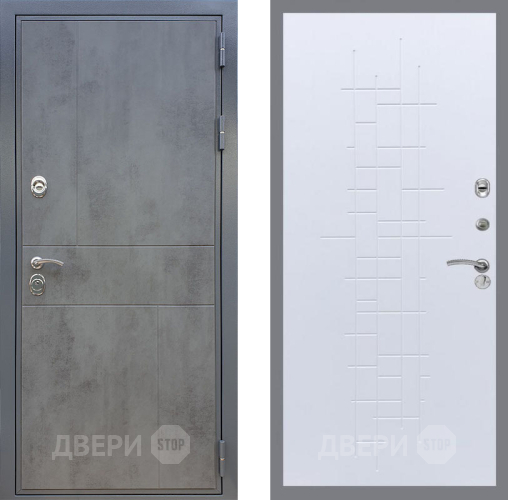 Дверь Рекс (REX) ФЛ-290 FL-289 Белый ясень в Павловском Посаде
