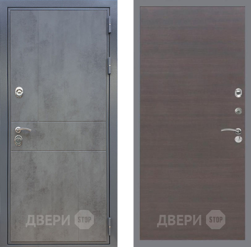 Входная металлическая Дверь Рекс (REX) ФЛ-290 GL венге поперечный в Павловском Посаде
